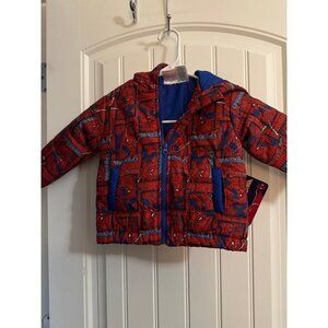 2T brand new spider man boys coat
